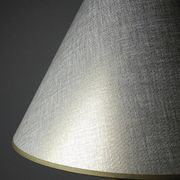 Vintage 1980s-90s Le Dauphin Dynastie crackle-glazed earthenware lamp