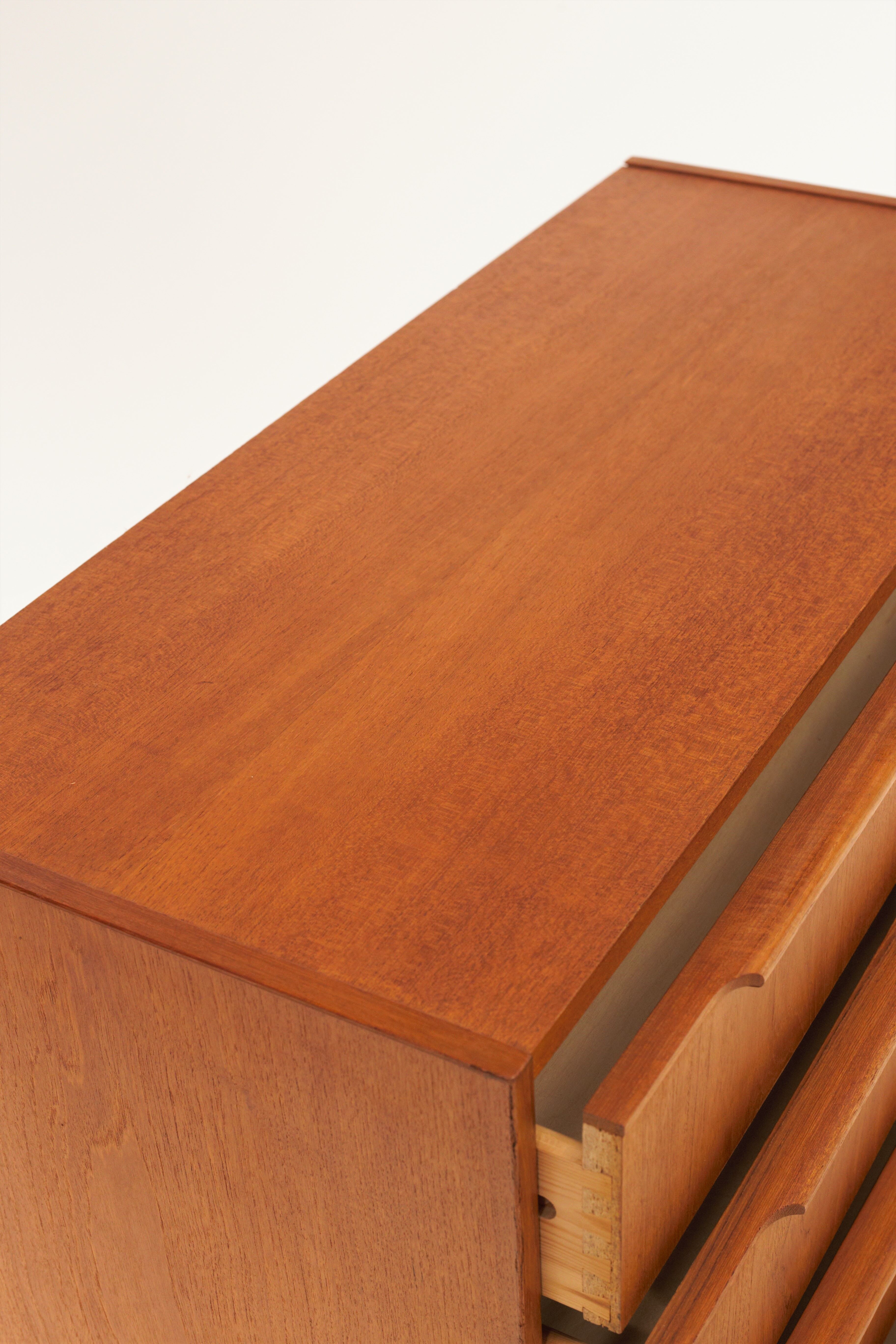 Commode 6 tiroirs Mid-Century