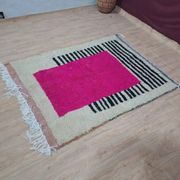 Handmade pure wool rug, traditionally woven, 1.5/2.5 m.