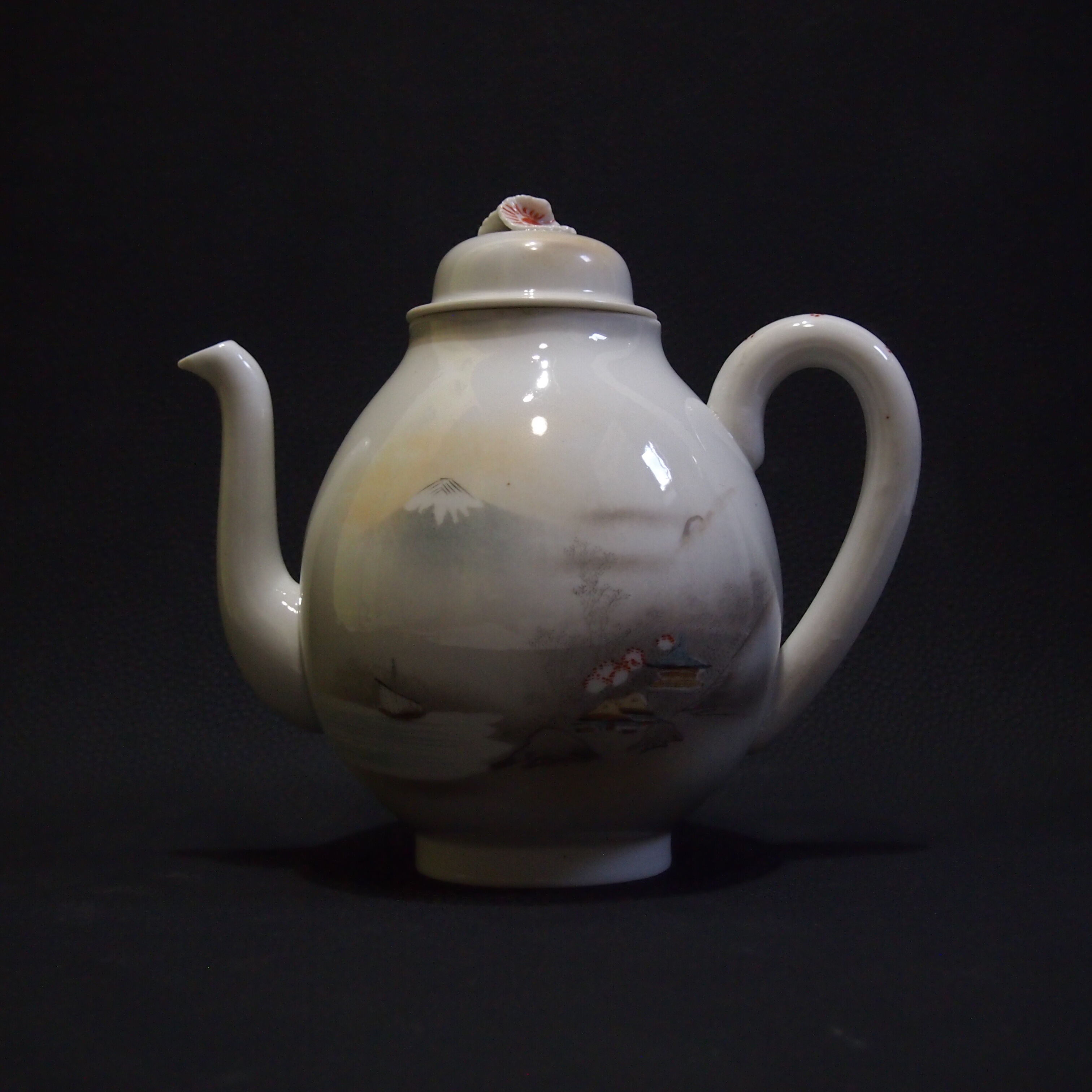 Porcelain teapot