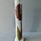Soliflore vase in glazed ceramic, flower decoration