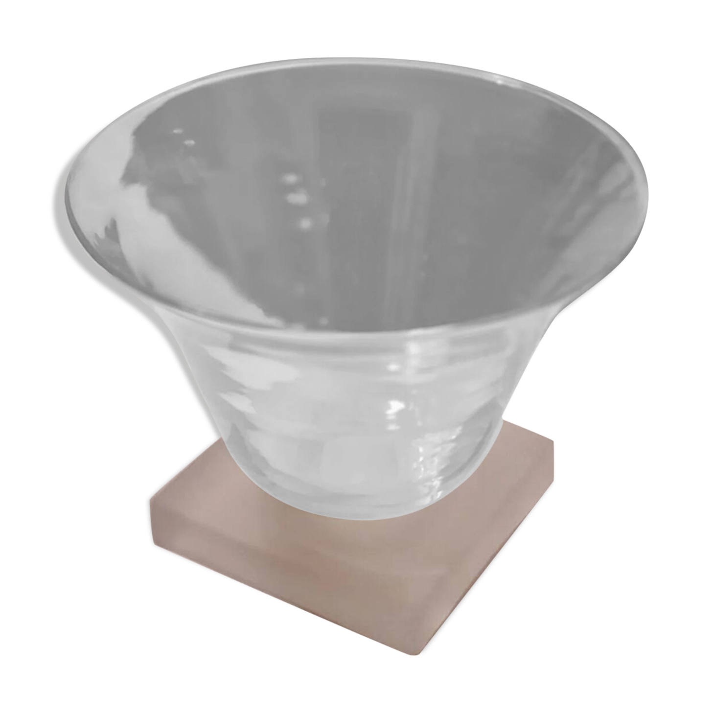 Jeu D'échecs En Verre Cristal - Pièces Transparentes Et Dépoli - Plateau Antidérapant - 3 Tailles Disponibles