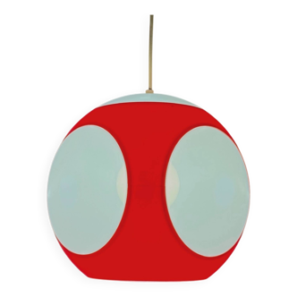 Suspension Space Age rouge “Bug Eye” par Massive, 1970
