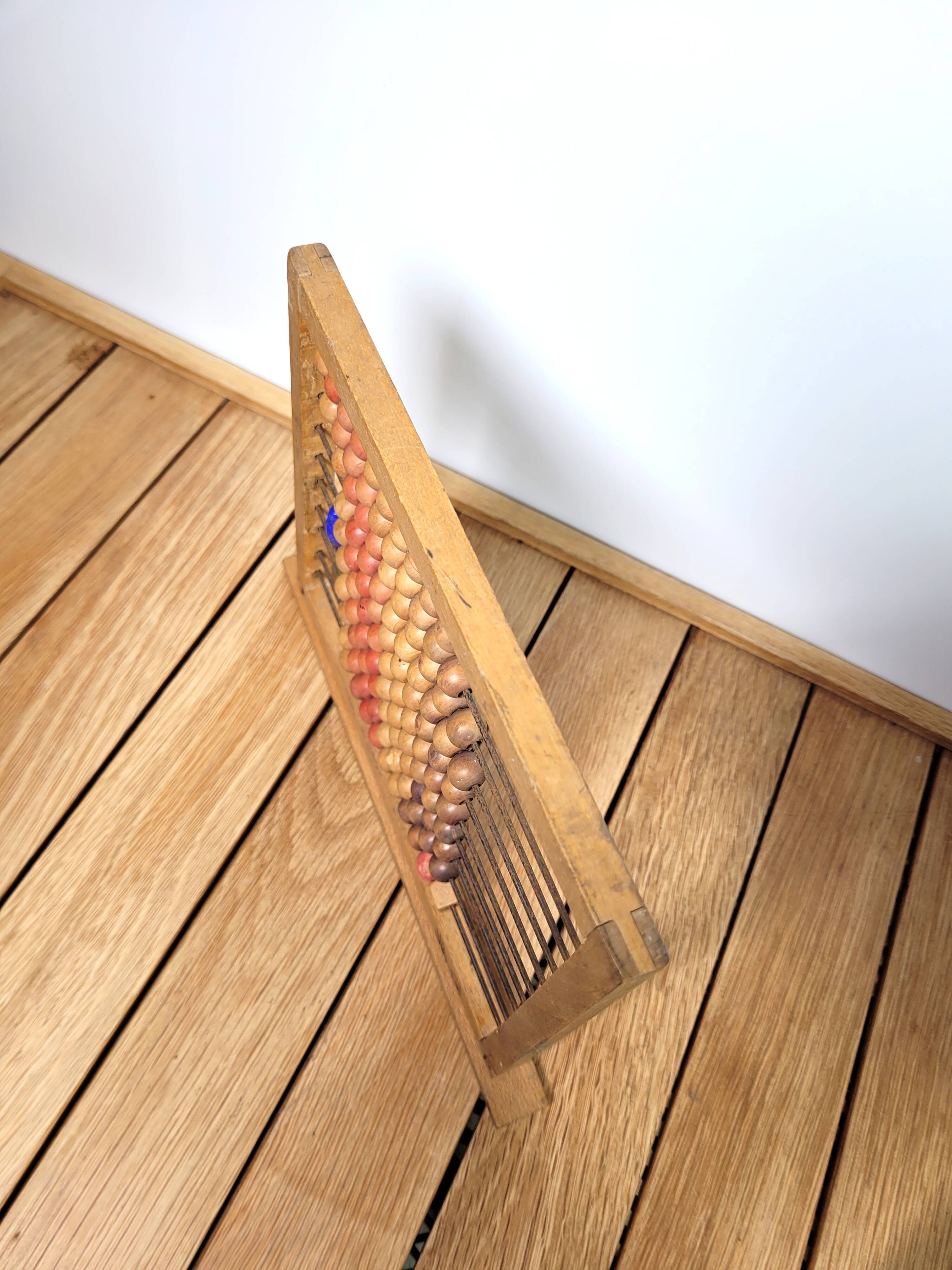 Antique wooden bowl for children