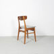 Ensemble de 2 chaises design danois par mobler Findahls