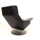 Fauteuil lounge Kaufeld Siesta 62 avec pouf par Jacques Brule