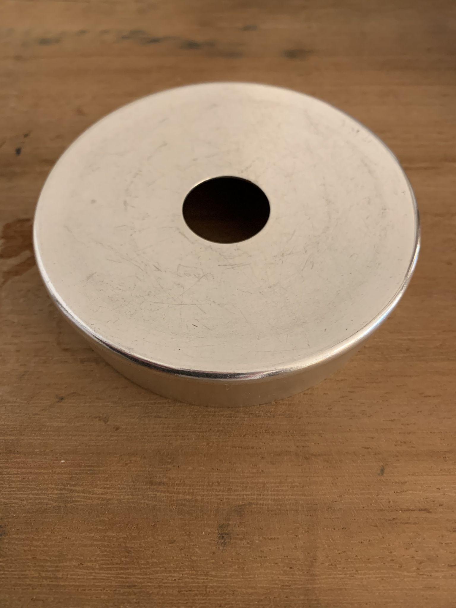 Gallia Christofle 1940 silver metal ice bucket