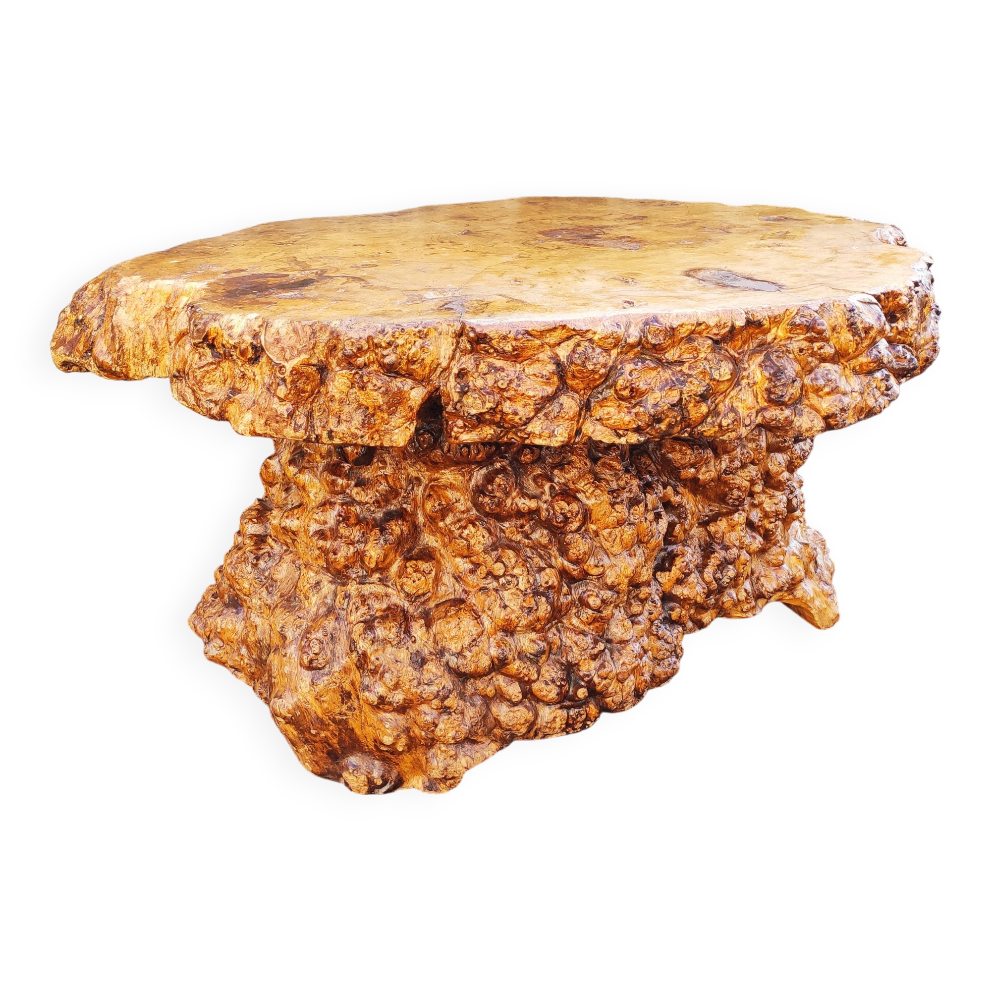 Vintage brutalist coffee table