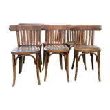 Lot of 6 bistro chairs