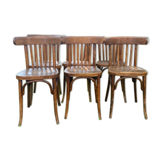 Lot de 6 chaises de bistrot