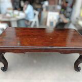 Large Louis XV style mahogany desk, 19th century