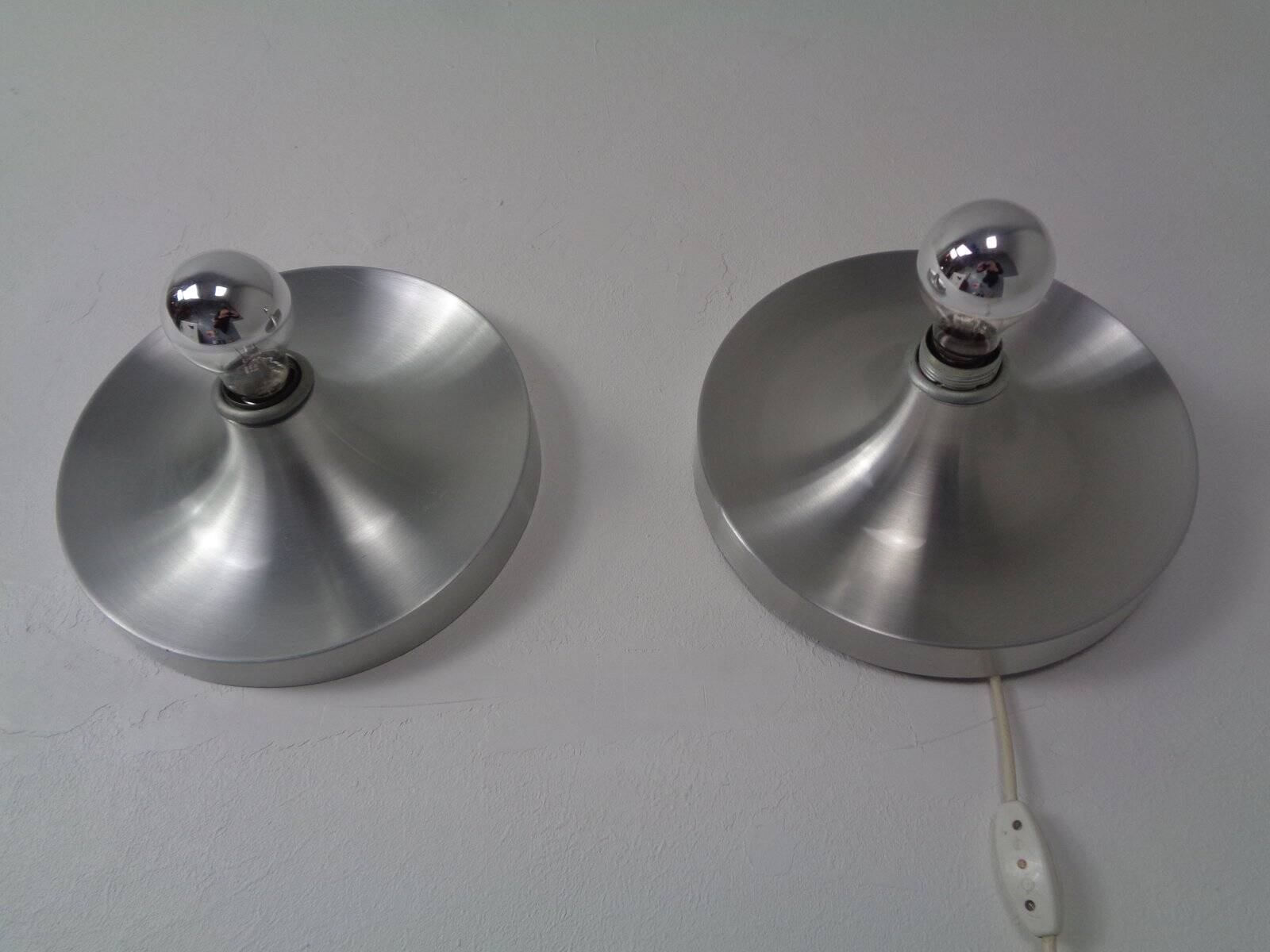 Space Age Wall Lamps from Cosack Leuchten, 1960s, Set of 2