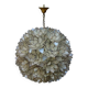 Mother-of-pearl and brass flower pendant – Germany circa 1970