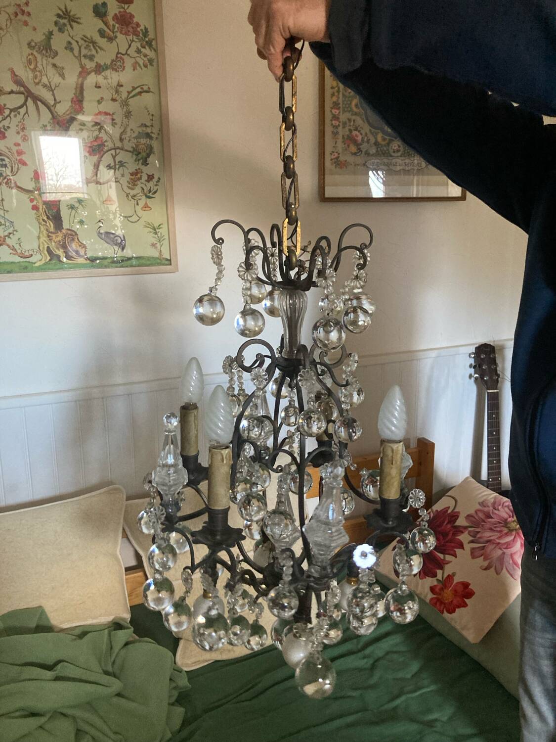 Murano chandelier from the 1950s