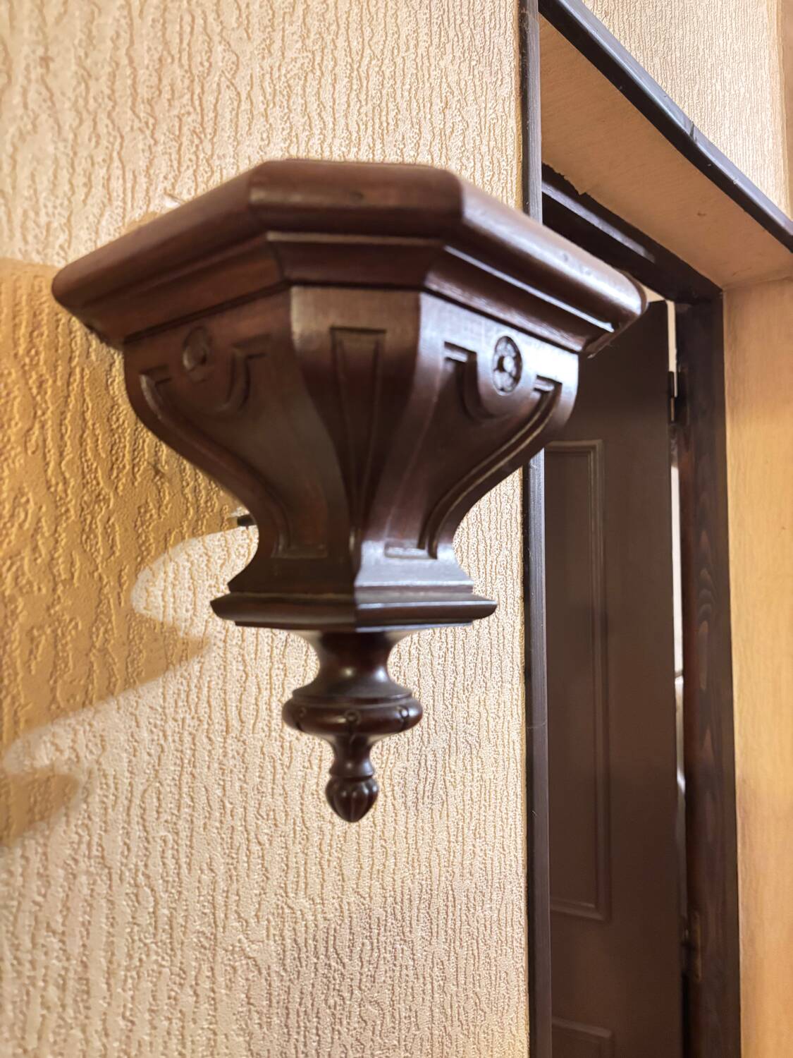 Gothic wall console - religious shelf