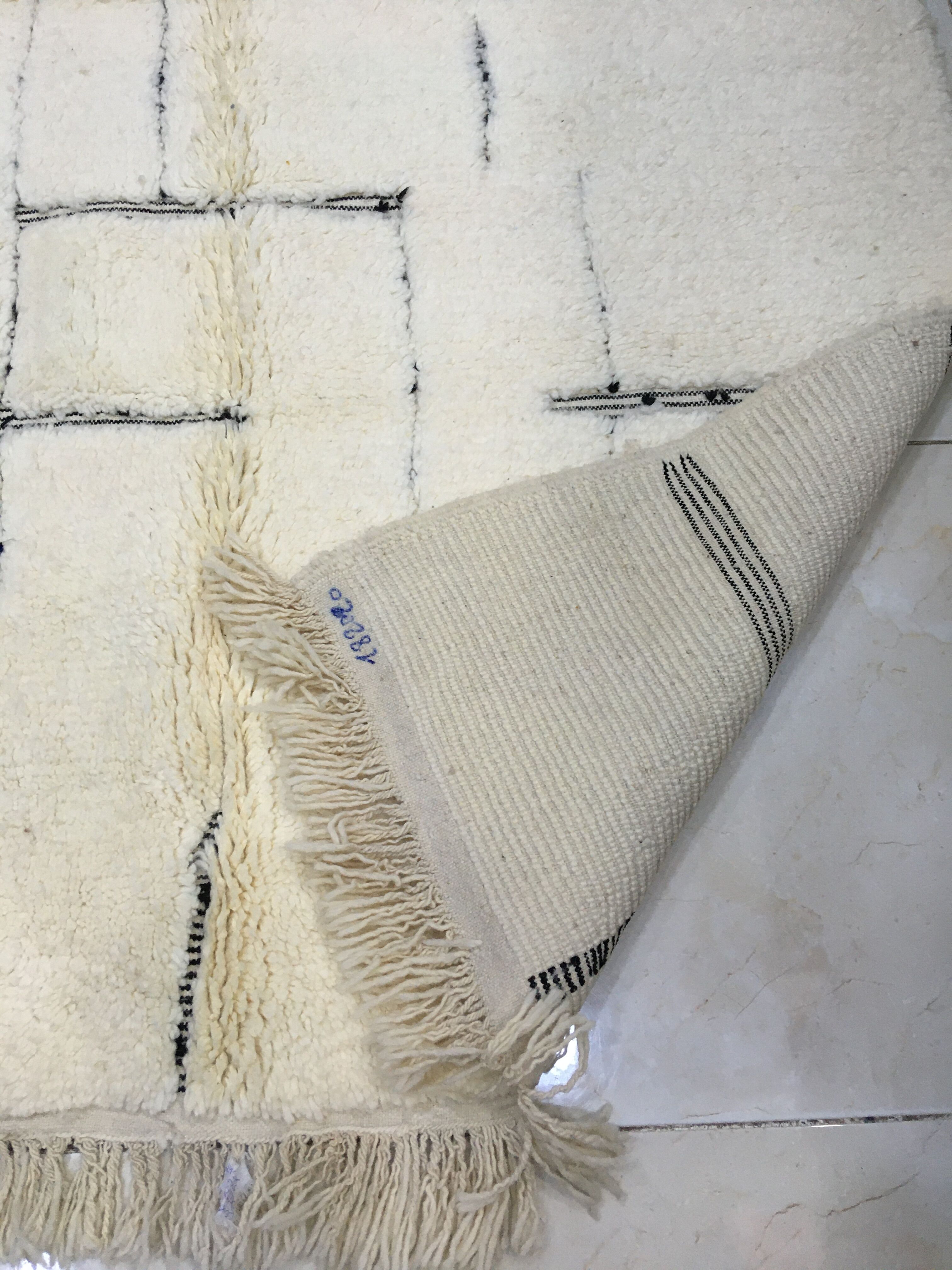 Carpet Beni Ouarain Berber Moroccan 2m55 x 1m57