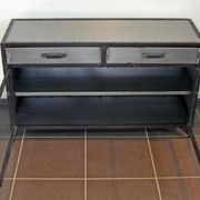 Industrial metal sideboard