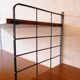 Scandinavian teak wall shelves and modular teak