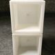 Set of 2 luminous cubes "lux-us" in polyethylene – Max Kistner – 42 x 42