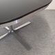 Italian Space Age extendable round table, 60s/70s