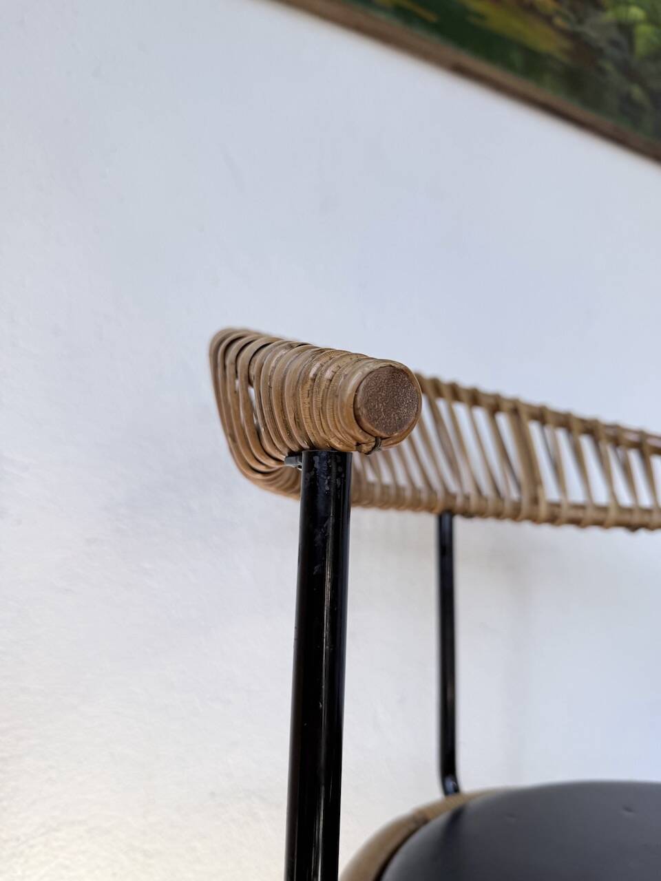 Rattan chair Dirk Van Sliedregt