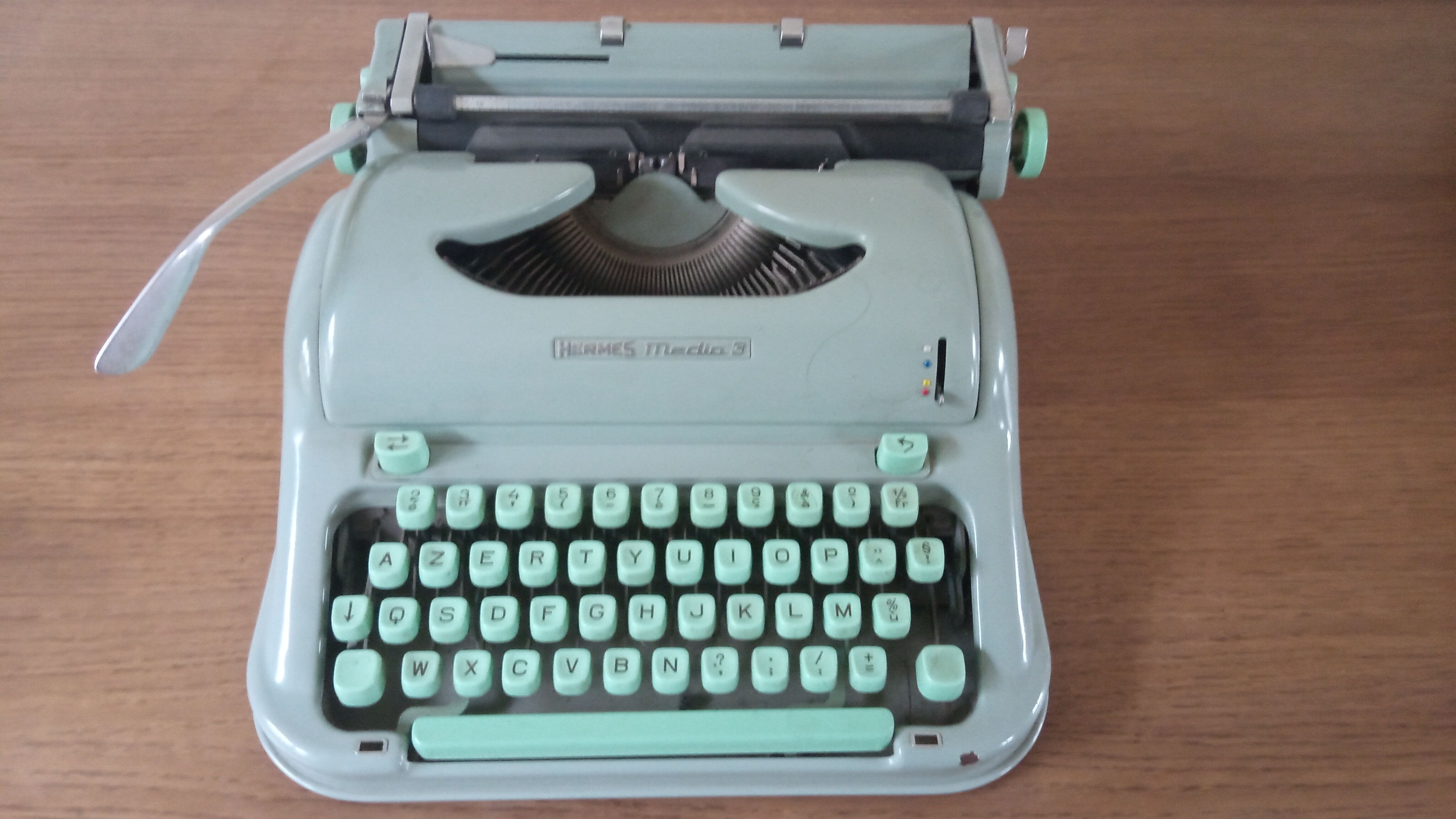 Hermes Media 3 typewriter