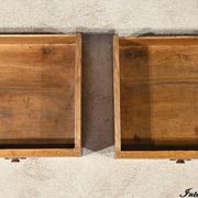 Sideboard at waist height, oak console, Louis Philippe style, 2nd part of the 19th century.