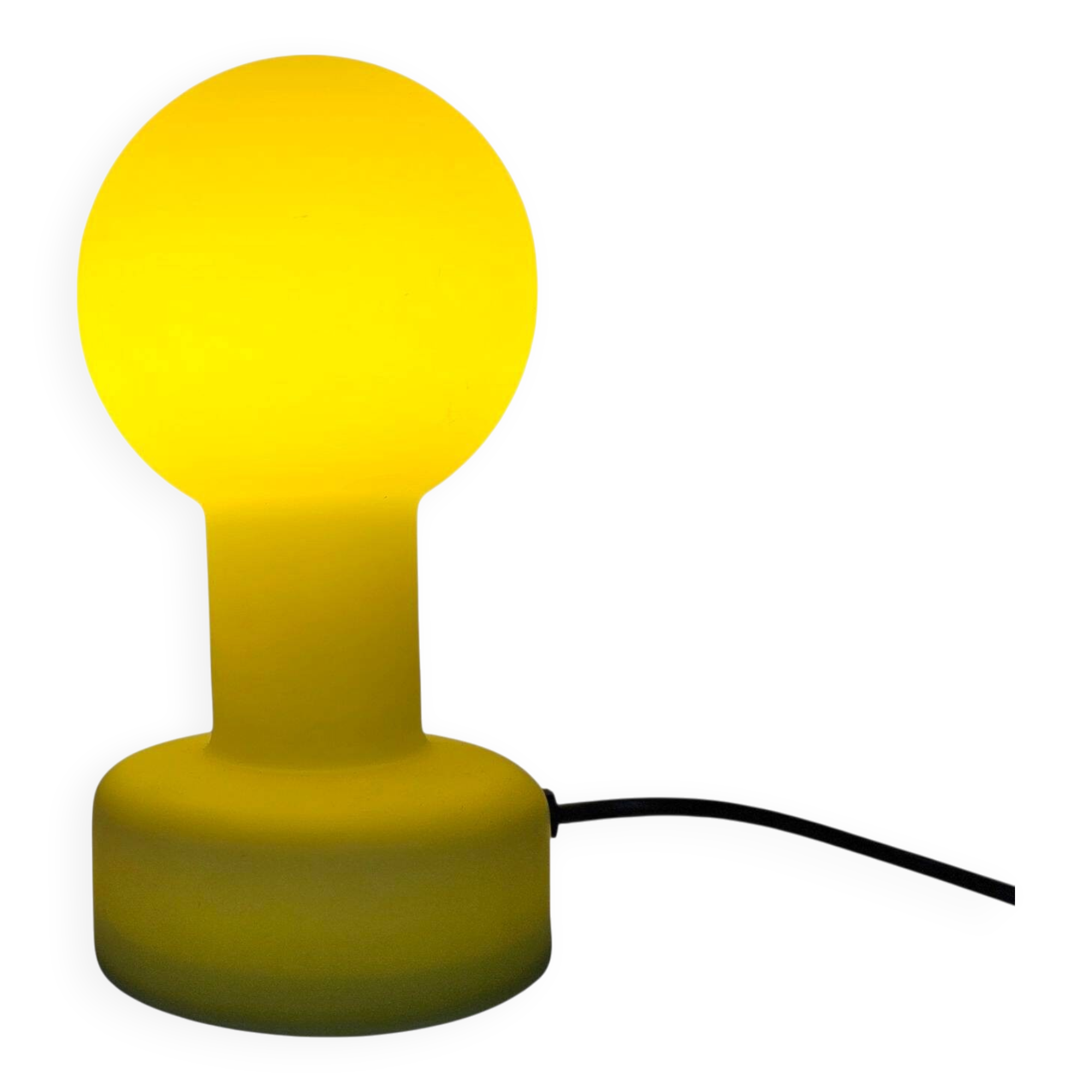 Massive - Ivan Jakes style - Space Age - opal glass - desk lamp - 80's