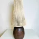 Ceramic And Sisal Table Lamp By Agne Aronsson, Sweden, 1960S