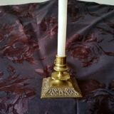 Pair of small Louis XV style gilt bronze wall sconces