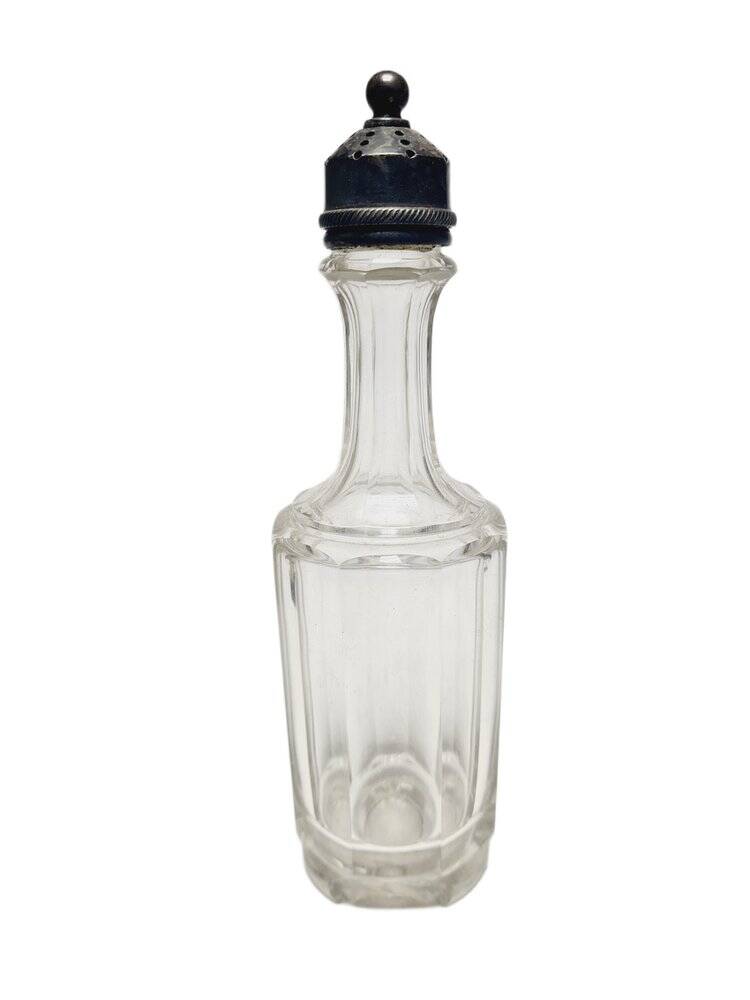 Biedermeier olive and oil carafe, 1900s