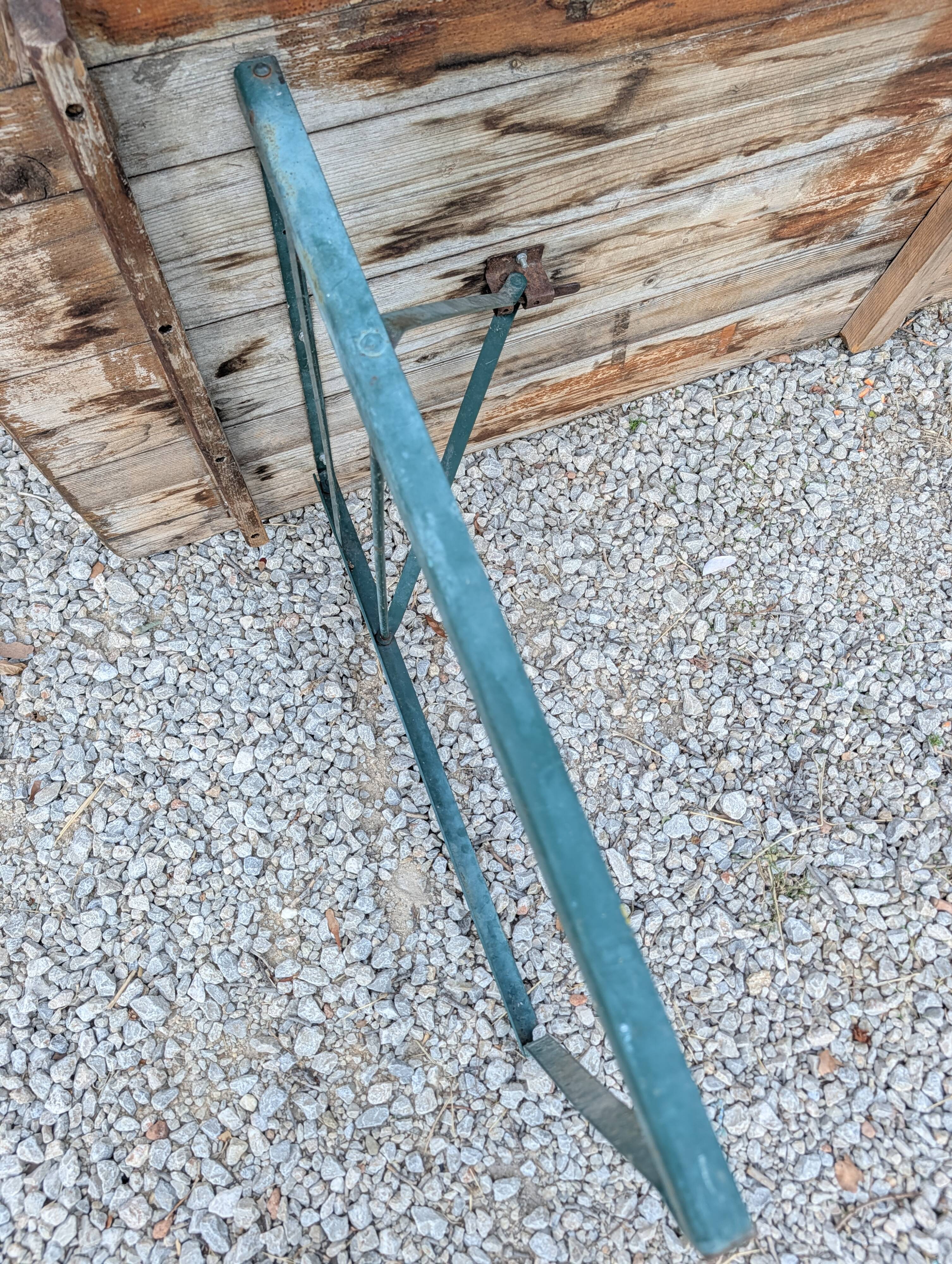 Old guinguette table
