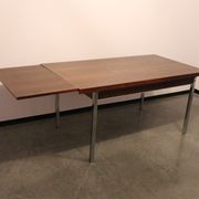 Table à manger extensible en bois de rose par Alfred Hendrickx, Belgique années 1950