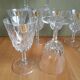 Lot de 9 petits verres à pied Vmc Reims France vintage