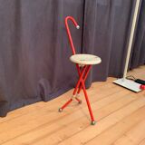 Memphis folding chair by Ivan Loss, Ulisse, Italy, 1980s