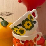 Coffee cup arcopal lotus retro pops 70s