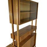 Vintage desk, bookcase & chair by František Jirák, 1970s Set of 3
