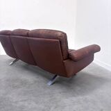 Cognac leather De Sede DS31 sofa, 1970s