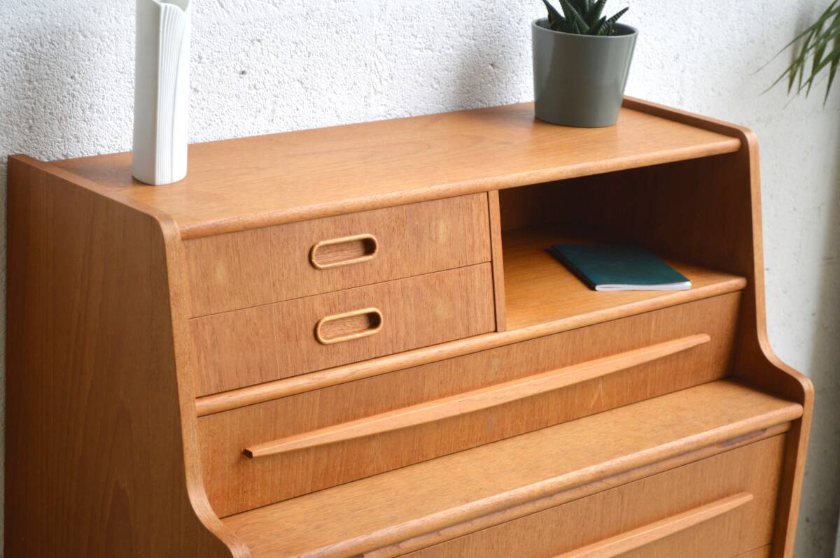 Danish teak secretary 76 cm
