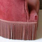 Armchair toad vintage rose powder