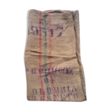 Colombia coffee bag in burlap