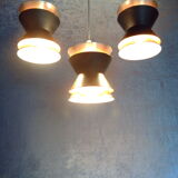3 Trava pendants by Carl Thore for Granhaga Metallindustri. Sweden. 1960/70's