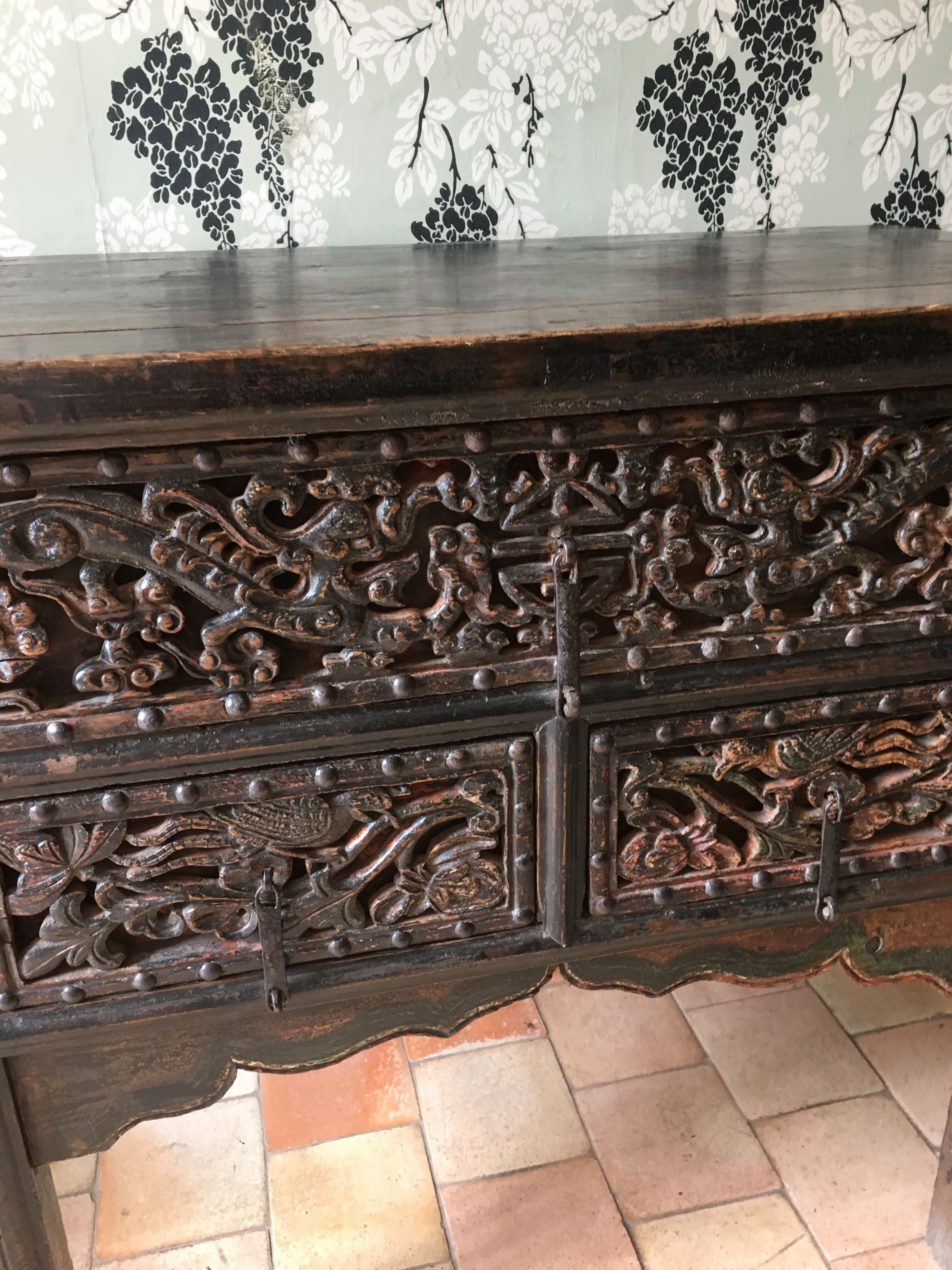 Small chinese chest of drawers