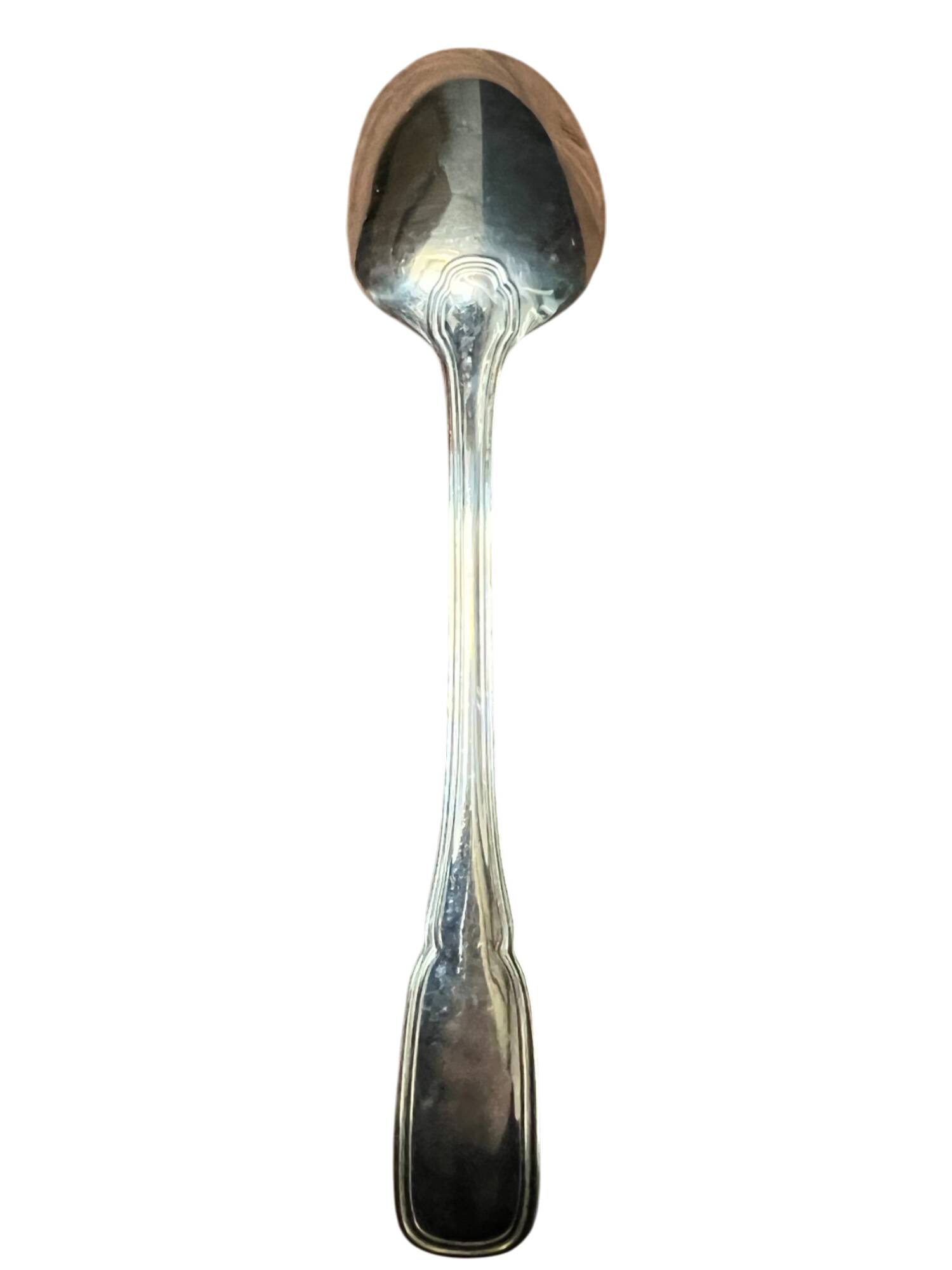 Silver metal cutlery set