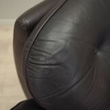 Armchair with castors, Italian design, 1970s, production: Italy