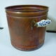 Gardening porcelain copper planter Nijhof