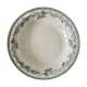Shallow round plate from Saint Amand ironstone.