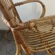 1970s rattan children's armchair