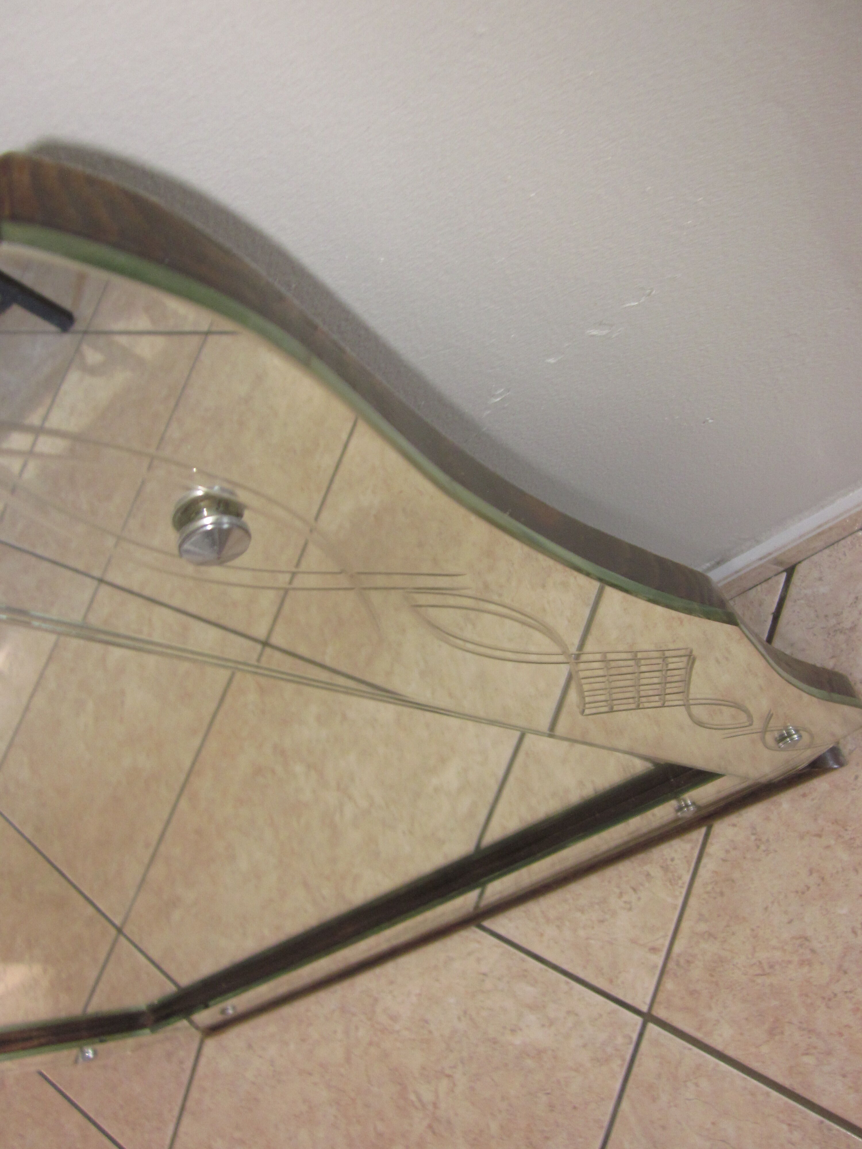Miroir des années 50 - 102x78cm