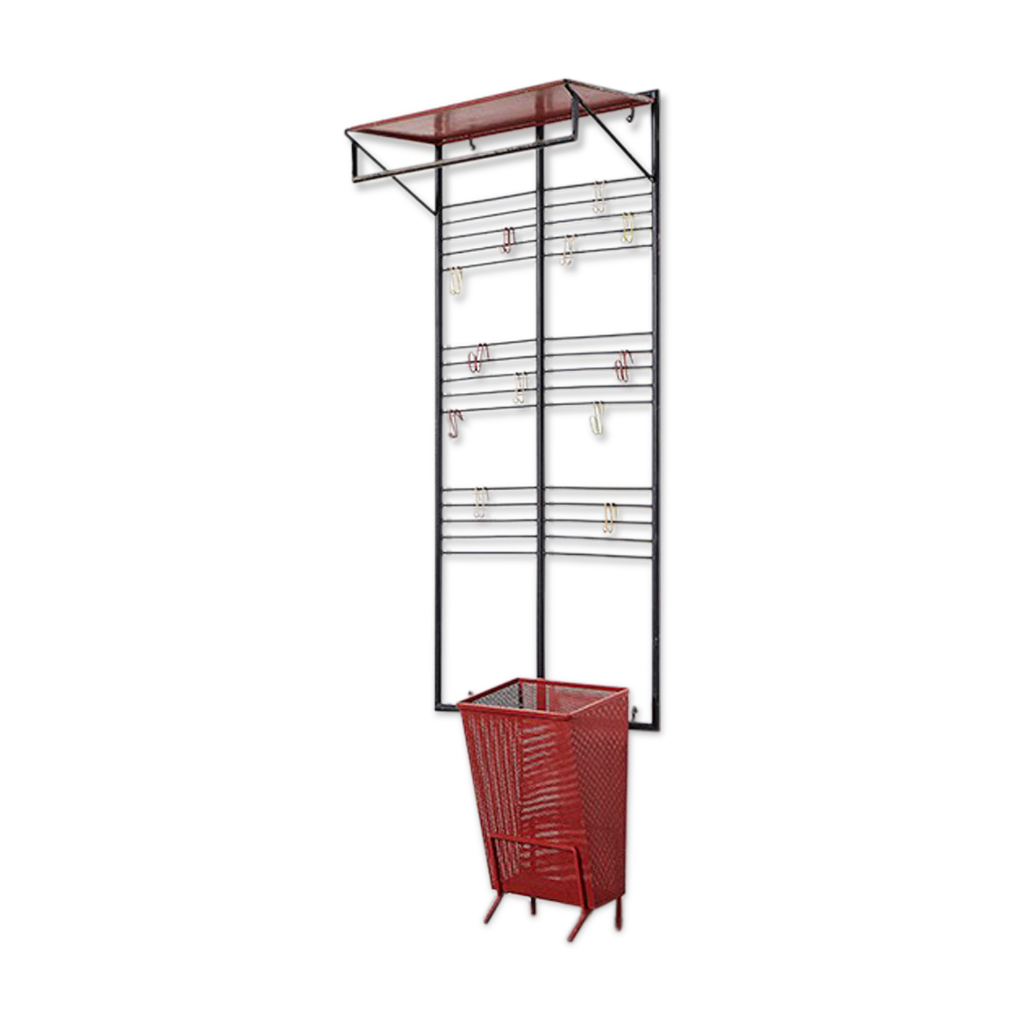 Coat rack & umbrella holder by Early Coen de Vries  for Devo 1950